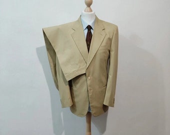 Abito in cotone beige