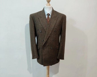 Giacca doppiopetto in tweed