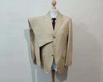 Cream Coton suit