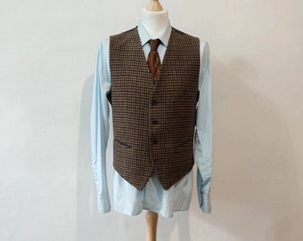 Tweed waistcoat