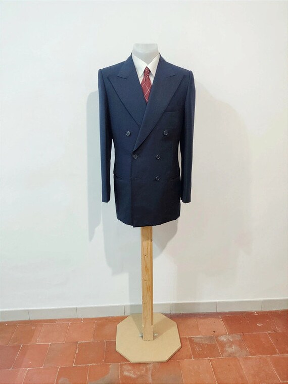 Bespoke double breasted suit - image 2