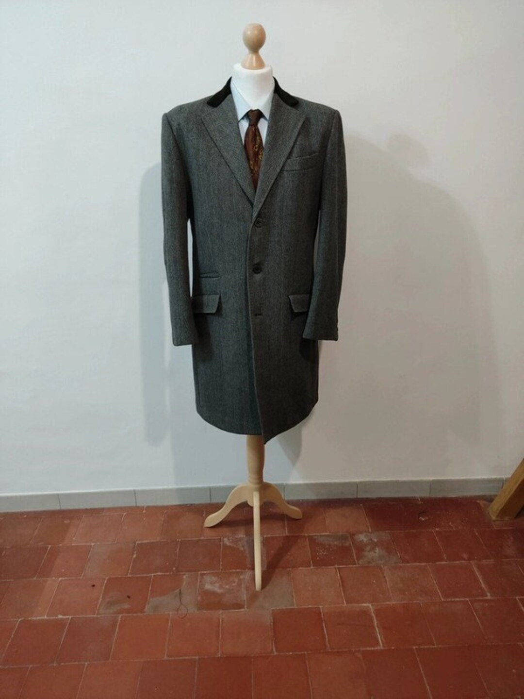 Chesterfield Coat Etsy