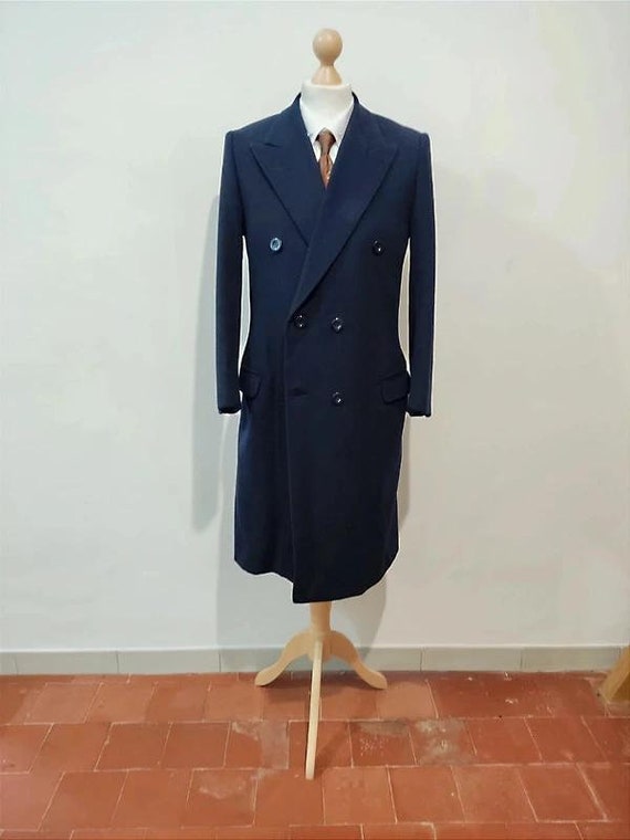 Like 1940s Double breasted Navy coat