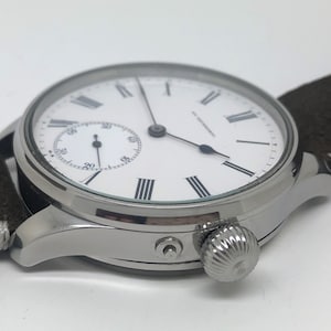 Rare Mens watch Tschetounoff old movement le Coutre Marriage watch
