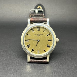 Ulysse Nardin vintage watch solid sterling silver case 37 mm Serviced! image 9