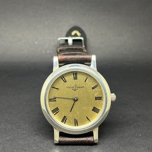 Ulysse Nardin vintage watch solid sterling silver case 37 mm Serviced! image 10