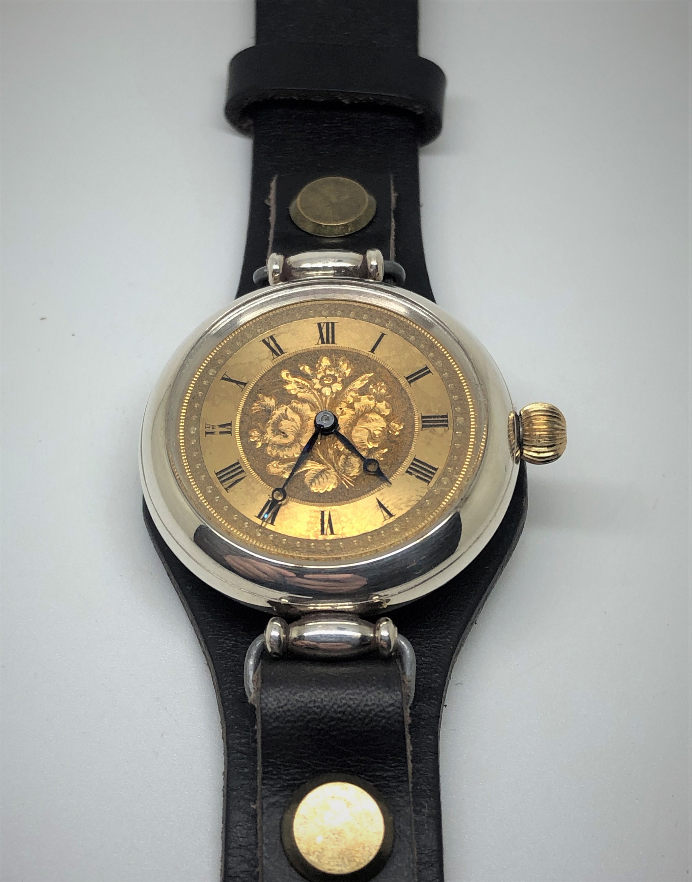 ヴィンテージ ゼニス CAL.2572 手巻き メンズ 新品ベルト
