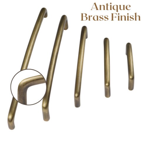 RWARE Minimalist BRASS Handle and Pull BRONZE Handle Door