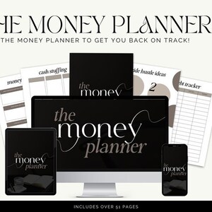 Le planificateur d&#39;argent, imprimable, PDF