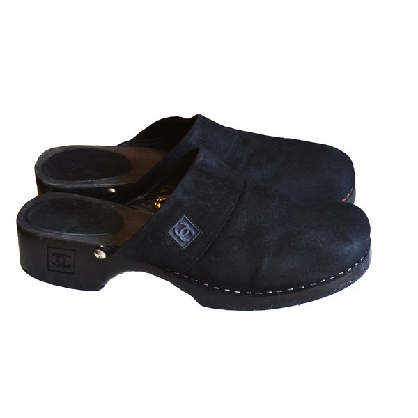 Suede Clogs - Etsy