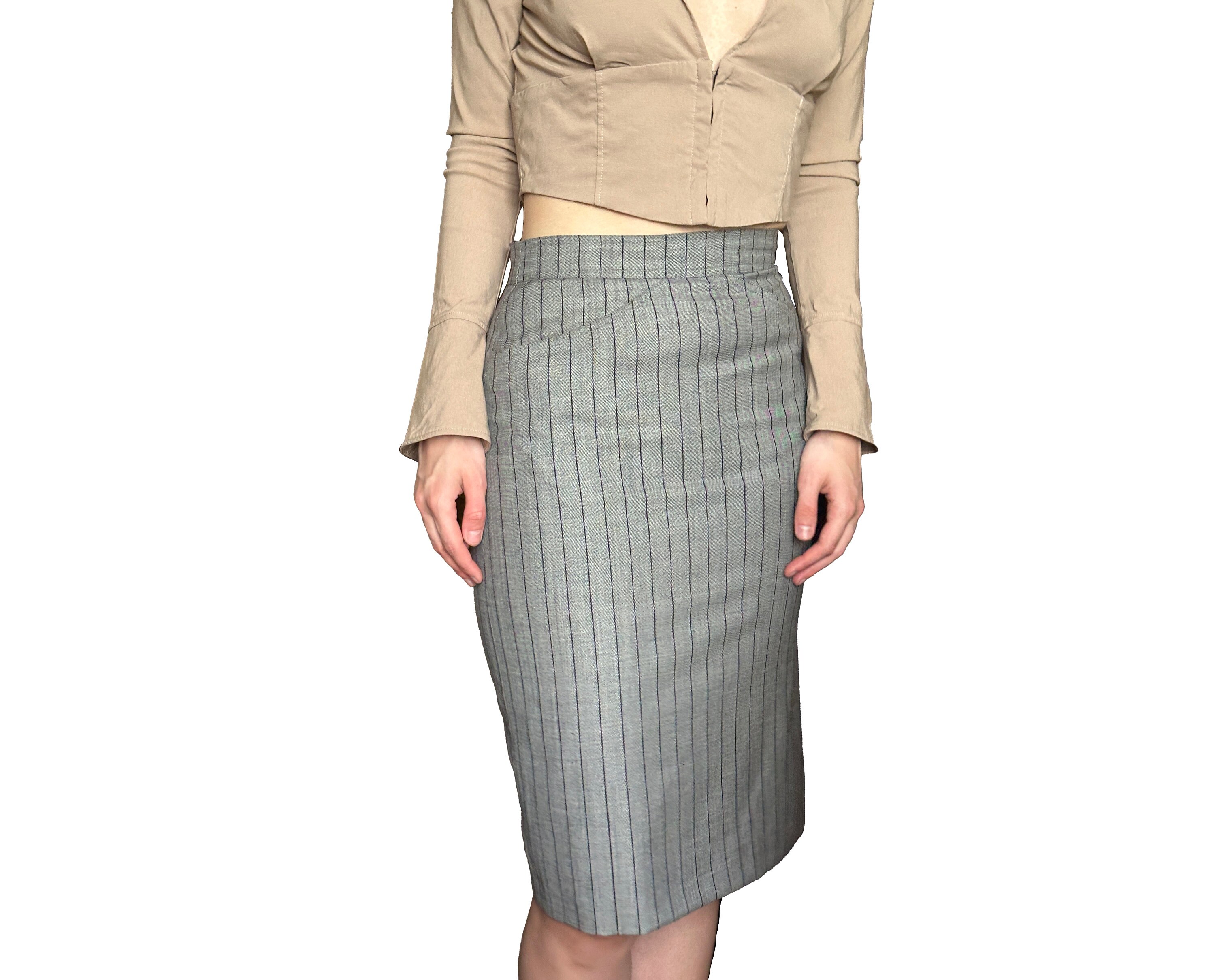 Weekend Max Mara MARCHE - Jupe trapèze - grigio scuro/gris foncé