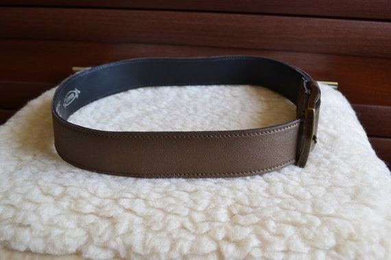 Töpfer Bavarian Vintage  Genuine Leather Belt, To… - image 4