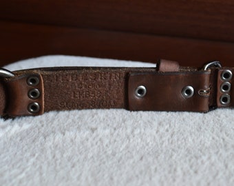 Vintage LIEBESKIND BERLIN slanke riem zware grunge biker rock