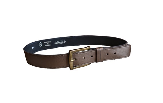 Töpfer Bavarian Vintage  Genuine Leather Belt, To… - image 1