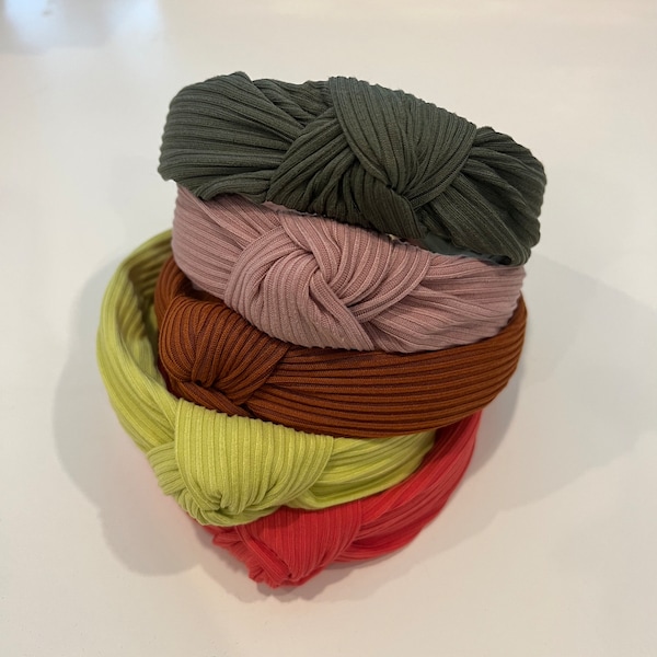 Jersey Knit Headband Etsy