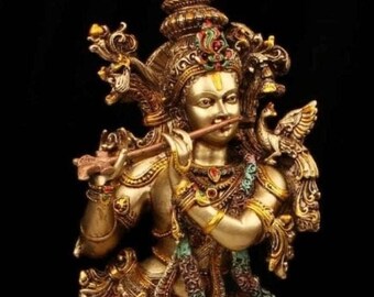 Shubh  Nakshatra Krishna Statue, Showpiece, Home Decor, THAKUR JI