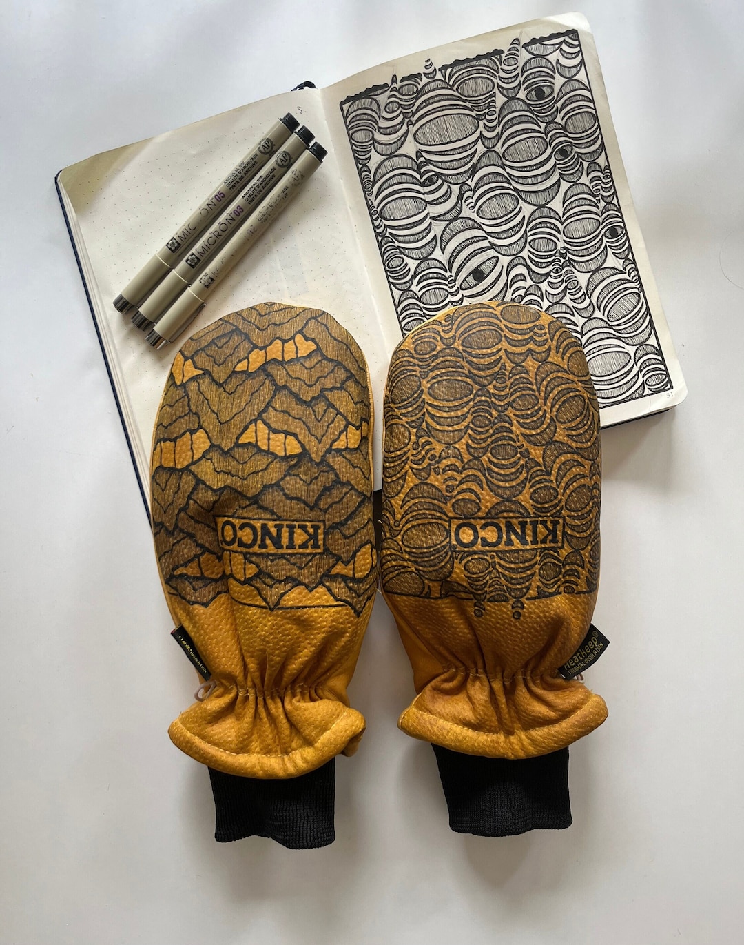 Custom Kinco Glove Art Etsy