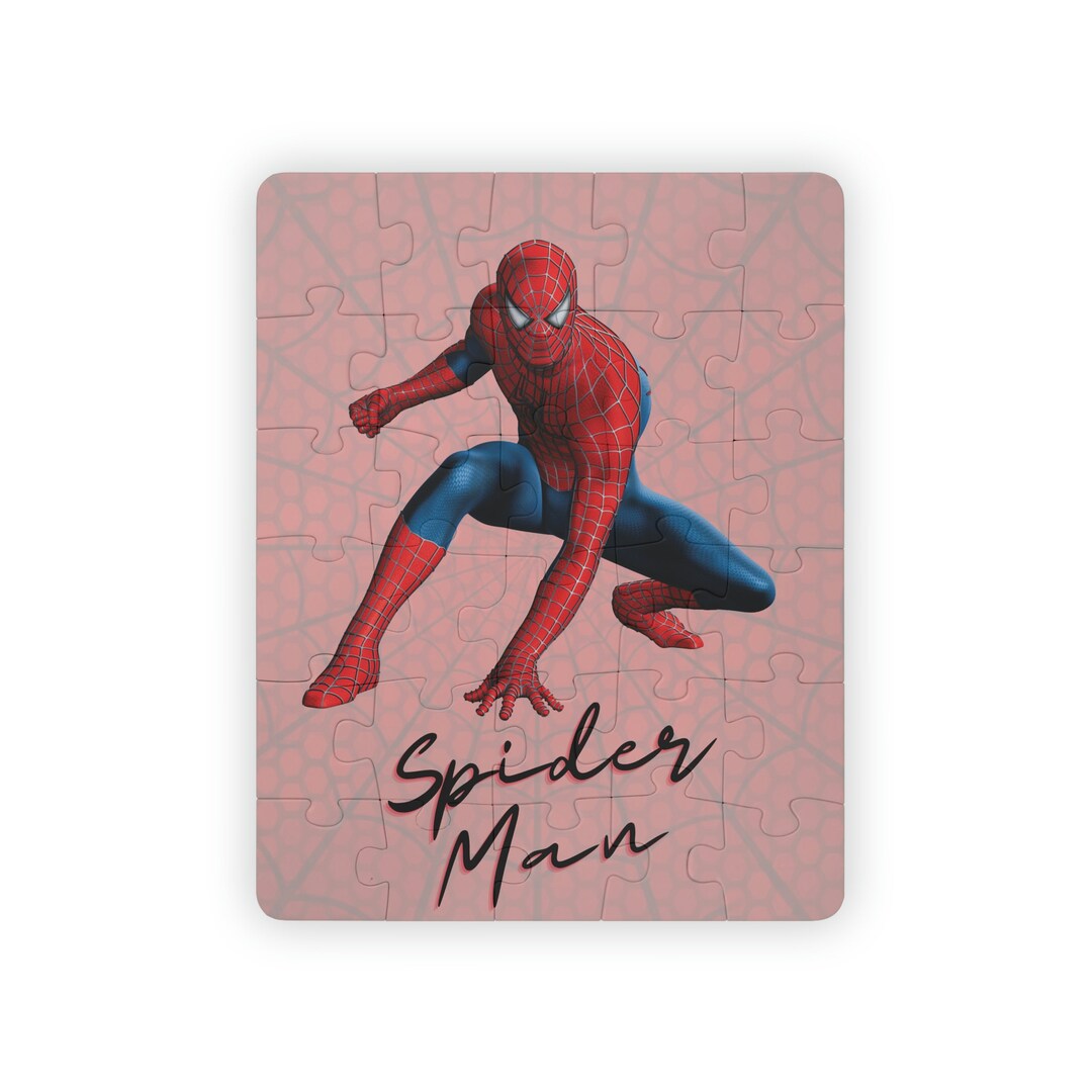Kids Animated Spiderman Puzzle Kids' Puzzle 30piece Etsy