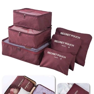 Kit de Sacs de Rangement Sacs à bagage sac de voyage Organisateur