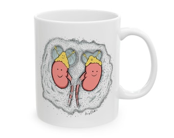 Salt Happiness Addison's Disease -  Ceramic Mug, (11oz, 15oz)