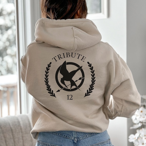 12 District Movie Lover Hoodie Book Inspired Sweatshirt Rebellion Hooded Sweatshirt Book Lover Gift Coal Mining Tribute Shirt Archer Gift