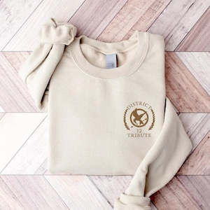 Tribute Embroidered Sweatshirt - Book & Movie Lover Gift