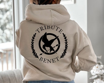 Tribute 12 Personalized Hooded Sweatshirt Movie Lover Gift For Book Lover 12 District