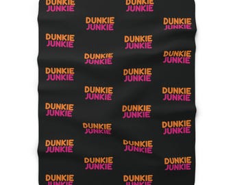 Coperta in pile Sherpa Donuts Coffee Lover: accogliente coperta invernale