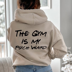 Funny Gym Hoodie Etsy