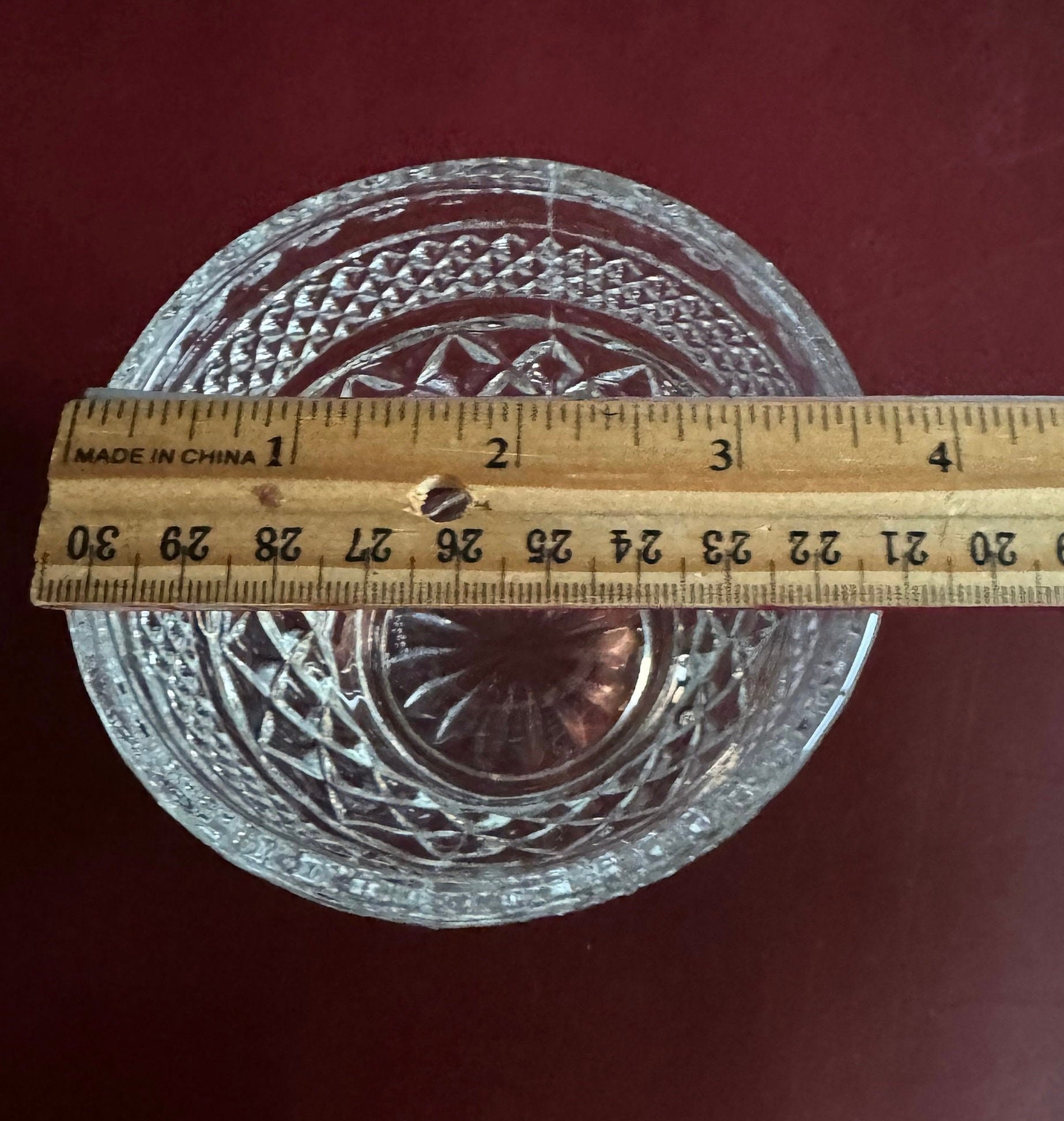 Wexford Crystal Sugar Bowl by Anchor Hocking - Etsy