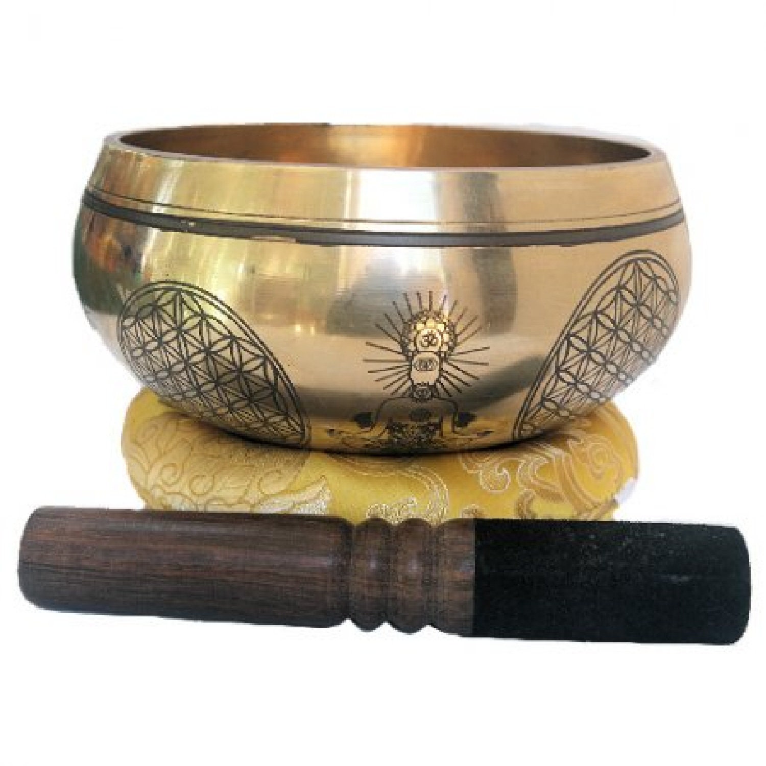本物のチベットシンギングボウル：サウンドヒーリングのための