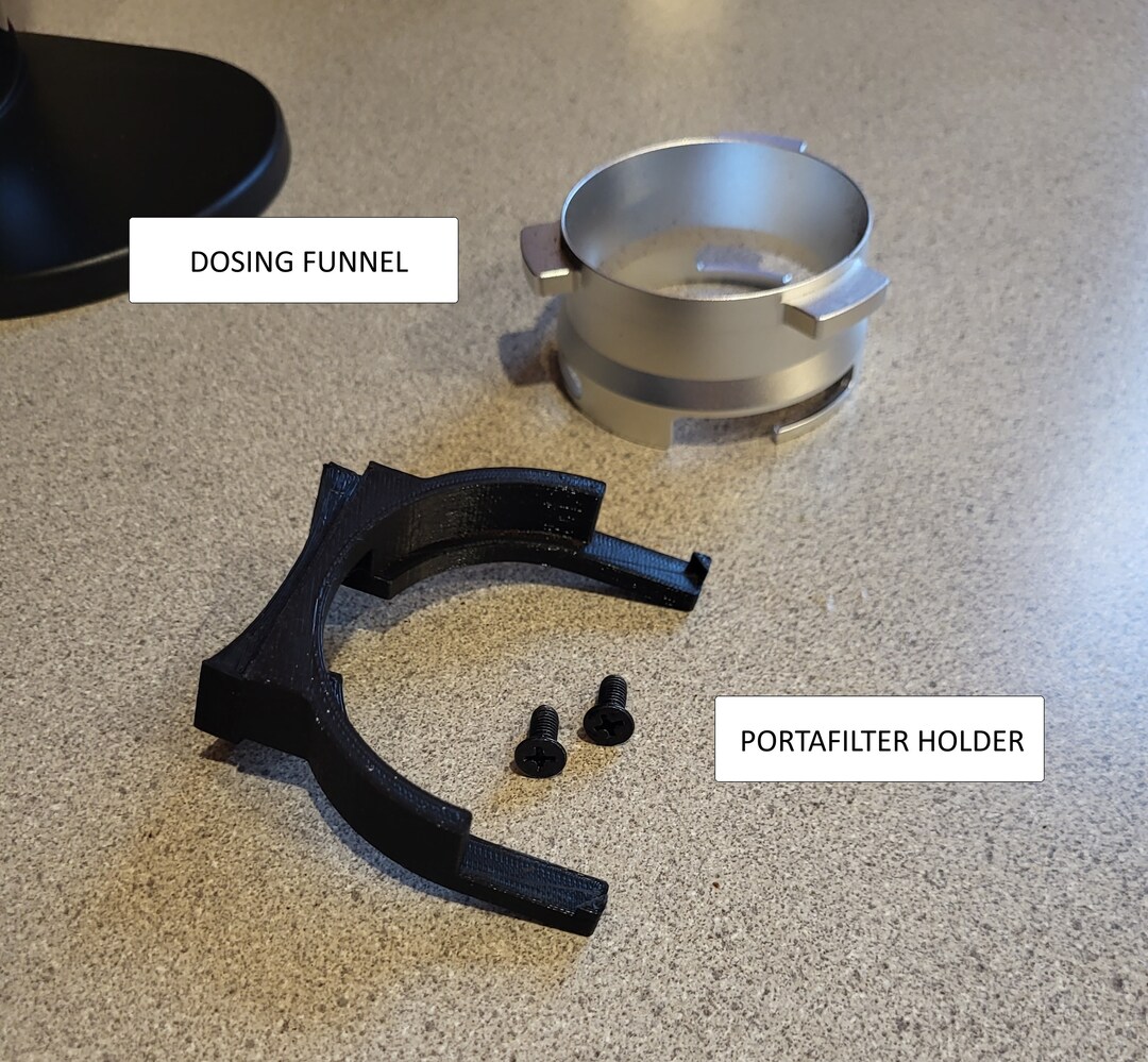 DF64 54mm Portafilter Holder and Dosing Funnel Etsy UK