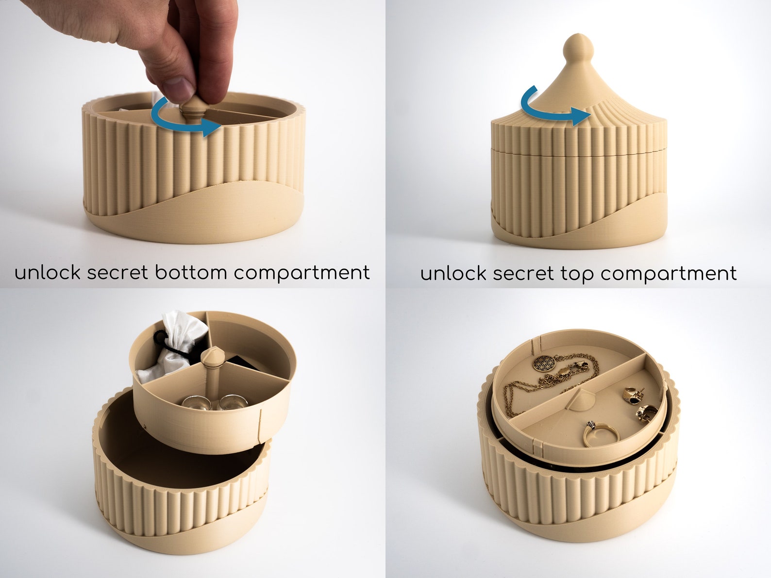 Print File Storage Box Jewelry Box 3D Print File | Storage Box Model