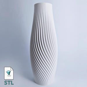 Floor Vase STL to download and 3D print | Stl File For 3D Printers |  Homedecor Vase &quot;Meek&quot;