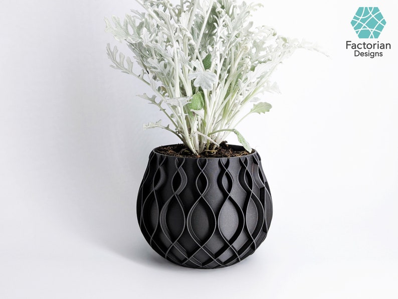 Blumentopf STL 3D Druck Datei Modell Bellvere für Etsy Schweiz