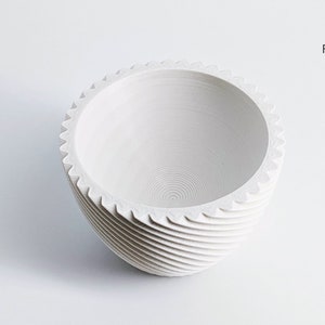 3D Printed Egg Cup STL File: Modern Kitchen Decor (Bambu Studio 3MF) image 2