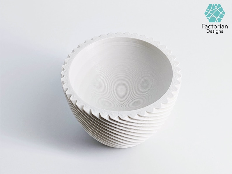 3D Printed Egg Cup STL File: Modern Kitchen Decor (Bambu Studio 3MF) image 2