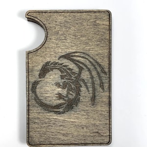 Wallet with Tribal Dragon