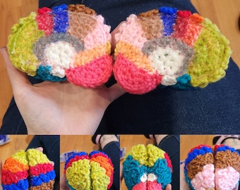 Crocheted Scientific Brain Model (PATTERN ONLY)