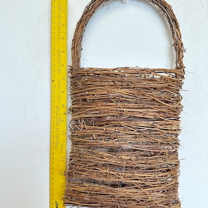 Front door Basket Grapevine wreaths for front door wreaths Baskets for Door, Outdoor Decor, Door Wreaths, Every day Decor, Gift image 1