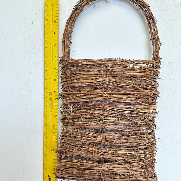 Front door Basket Grapevine wreaths for front door wreaths Baskets for Door, Outdoor Decor, Door Wreaths, Every day Decor, Gift