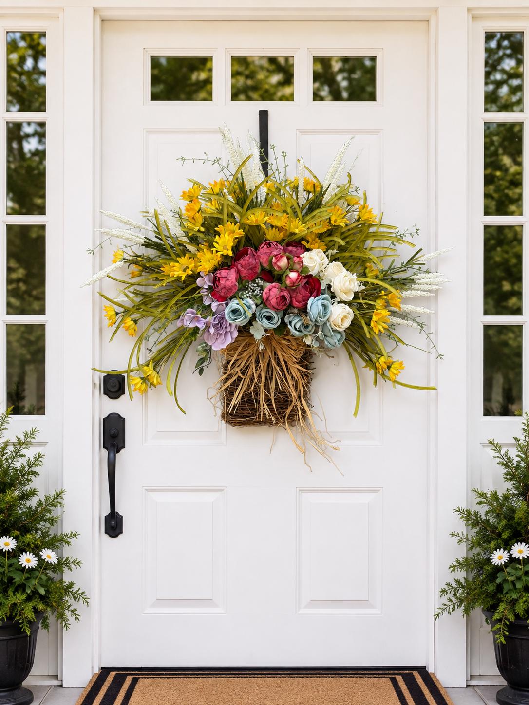 Large Wreath Basket - Etsy