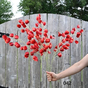 Fall branch Artificial Flowers Stem 36&quot; Gift