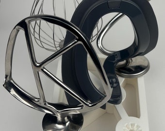 Para Kenwood (Titanium) Chef Baker, Chef Baker XL, Cooking Chef XL, Chef Patissier XL: Soporte para hasta 5 elementos de mezcla, ganchos para masa, etc.