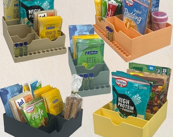 Forniture per la cottura al forno/Contenitori per cucinare/Organizzatore per lievito in polvere, lievito, mix di spezie, Maggi, Knorr, zucchero vanigliato, aromi e altro.