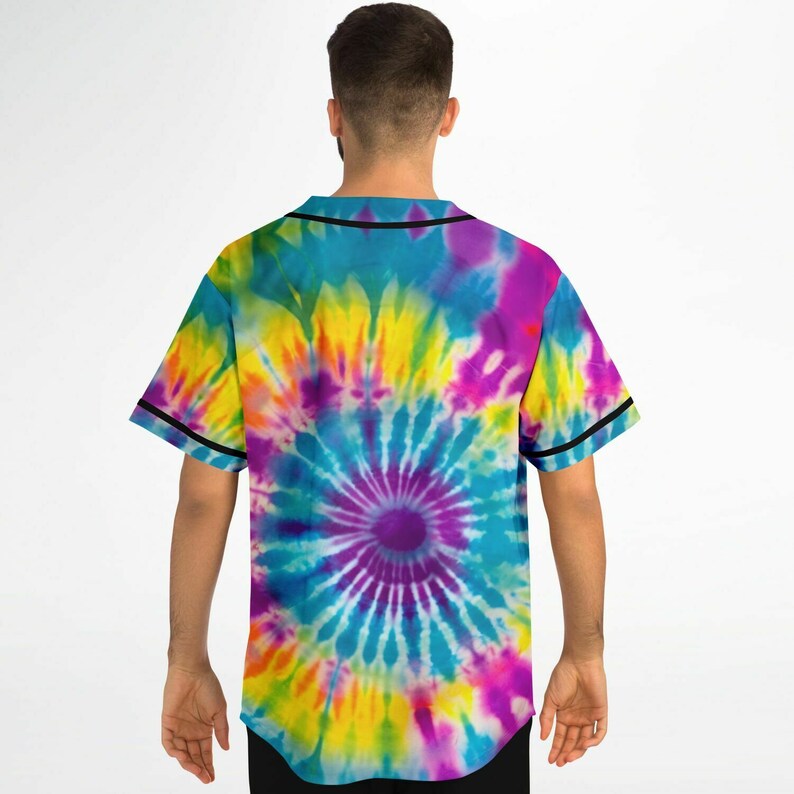 Rave Jersey Customizable Tie Dye Rave Jersey Rave Tie Dye Outfit ...