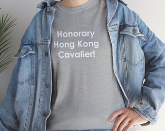 Buckaroo Banzai inspired Honorary Hong Kong Cavalier - Men Women Heavy Cotton Classic Retro Tee Shirt, Tshirt Multiple Colors