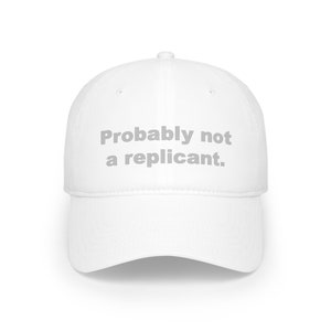 Blade Runner Inspired Replicant Low Profile Baseball Cap