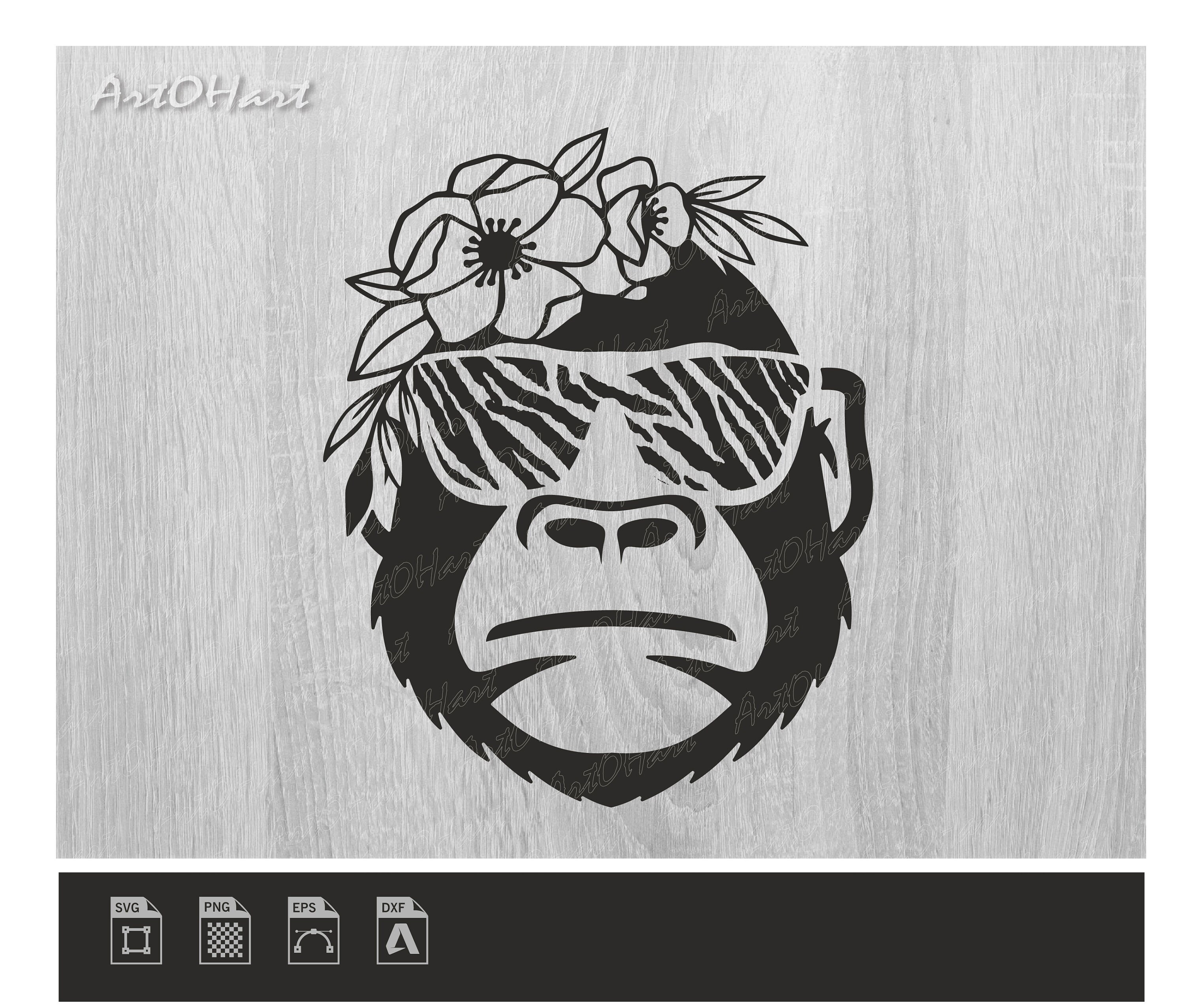 Gorilla Tag Character Cricut Bundle Gorilla Tag Vector Art SVG Layered  Files Eps Silhouette Files Cut Files for Cricut Gorilla VR SVG 