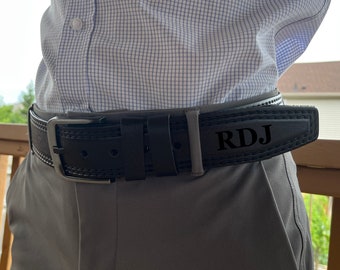 Custom Engraved Leather Belt, Personalized Handmade Belt, Christmas Gift, Gift For Dad, Gift For Husband, Gift For Him, Fathers Day Gift